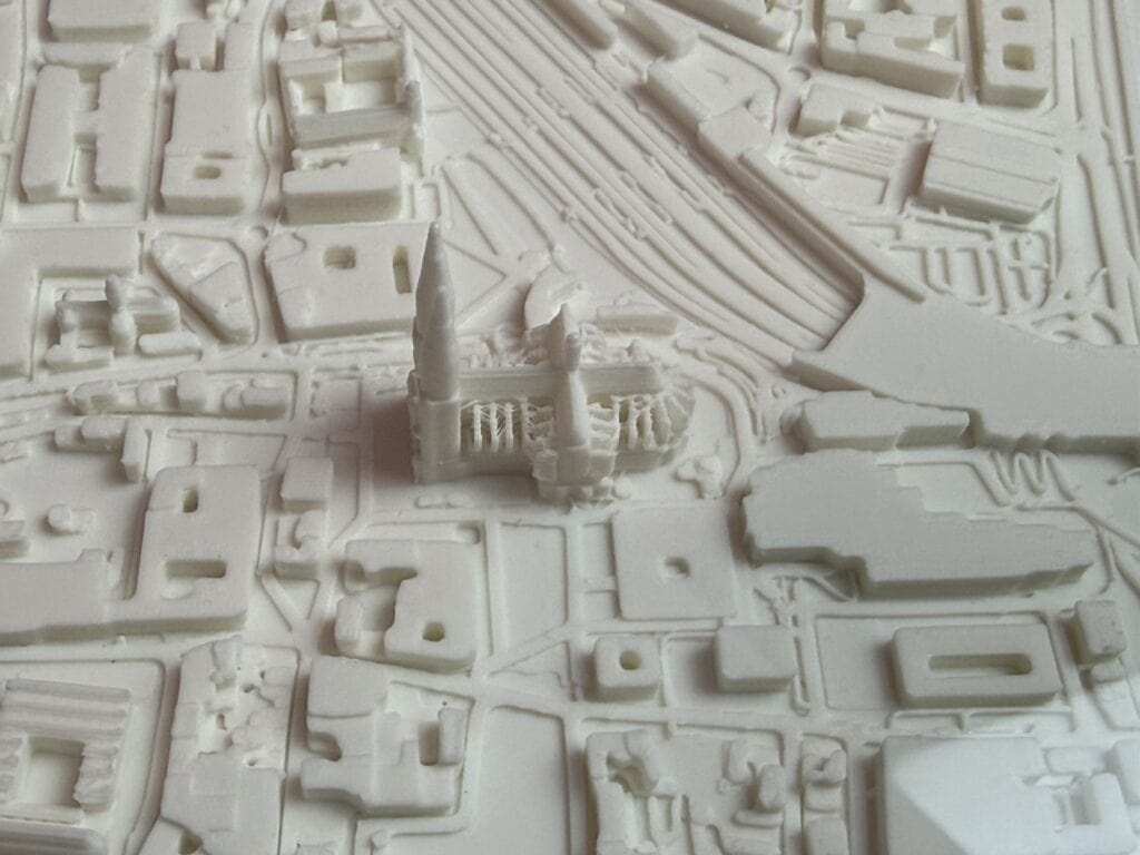 Hier seht ihr den Kölner Dom von dem 3D Stadtmodell