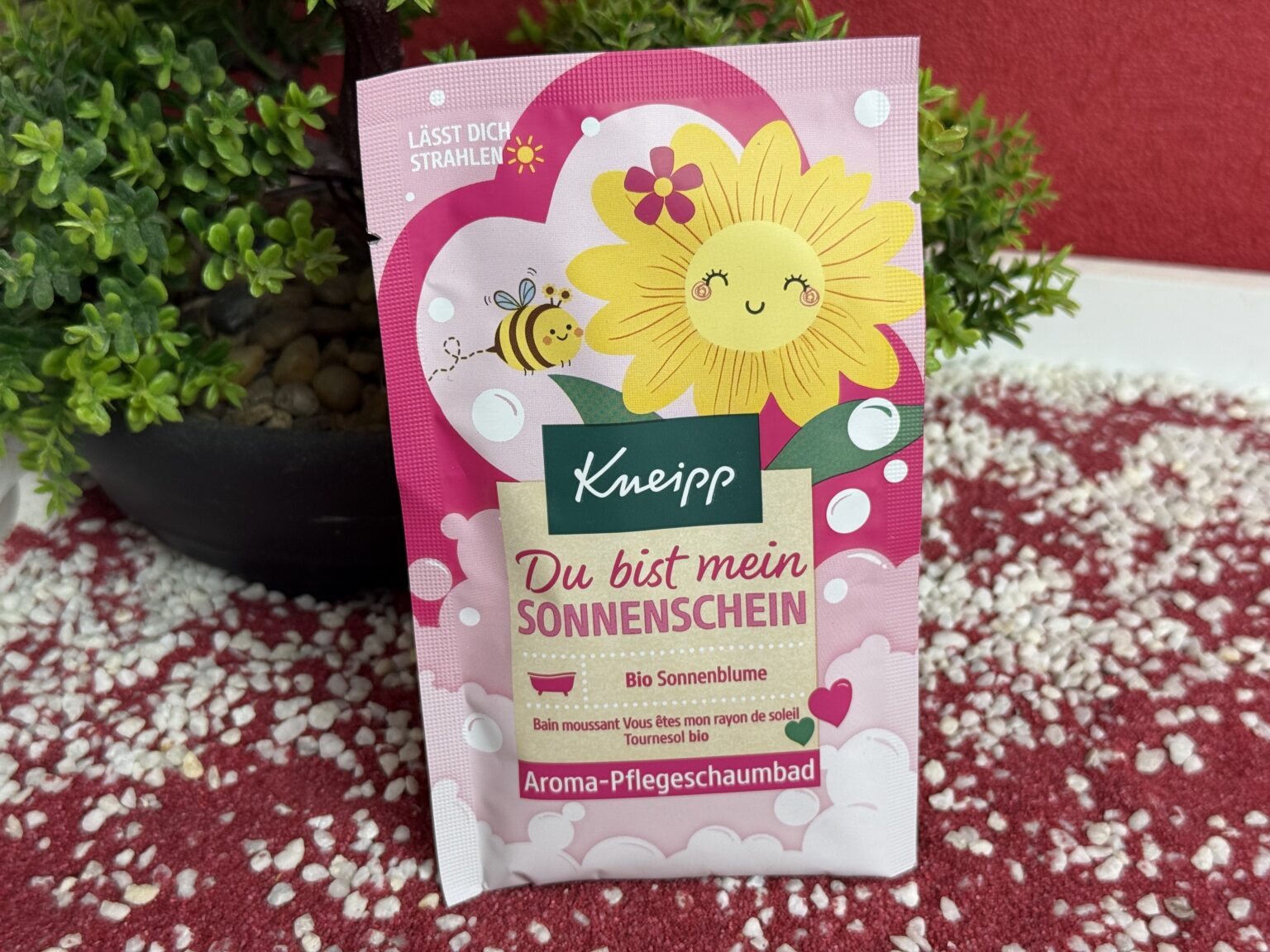 Das Kneipp Aroma Pflegeschaumbad Sonnenschein