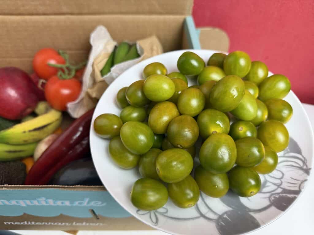 Die grünen Snack-Tomaten