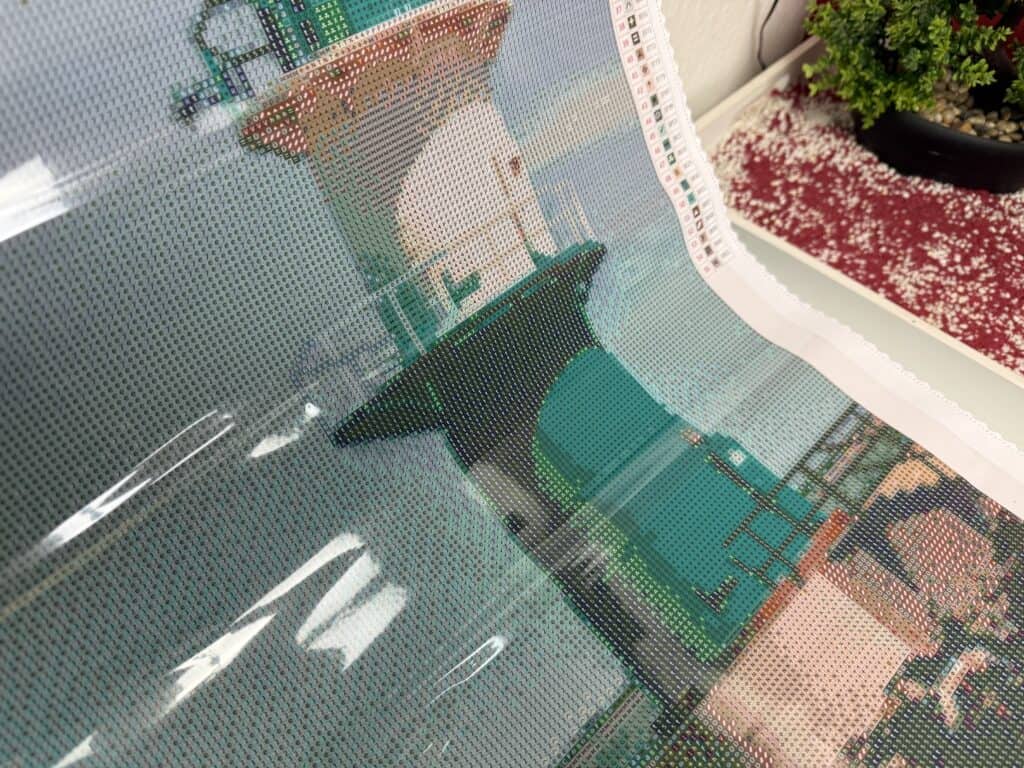 Hier seht ihr nochmal das Motiv von meinem Bluemex Diamond Painting