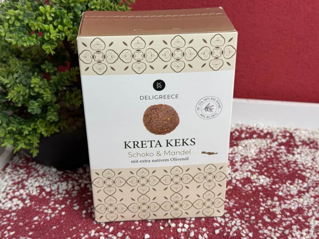 Die DeliGreece Kreta Kekse Schoko Mandel