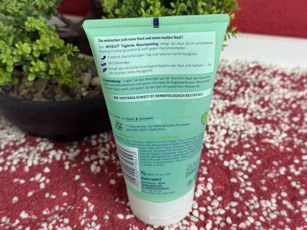 Nivea tägliches Waschpeeling