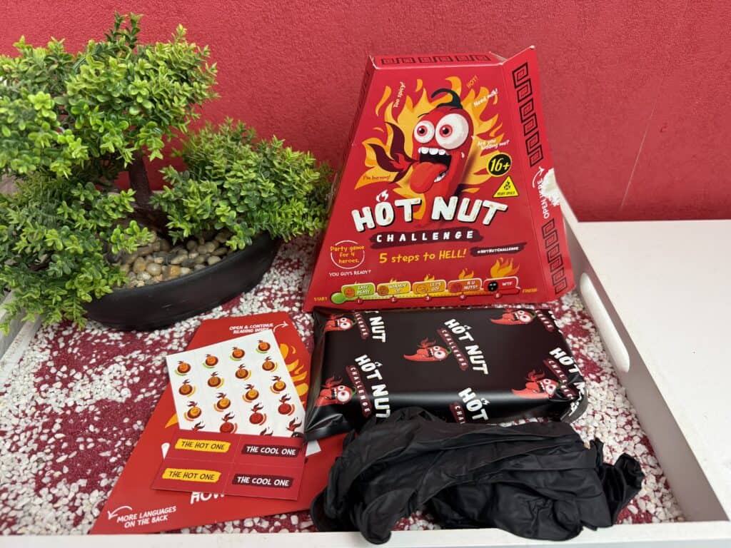 So sieht der Inhalt der Hot Chip Hot Nut aus