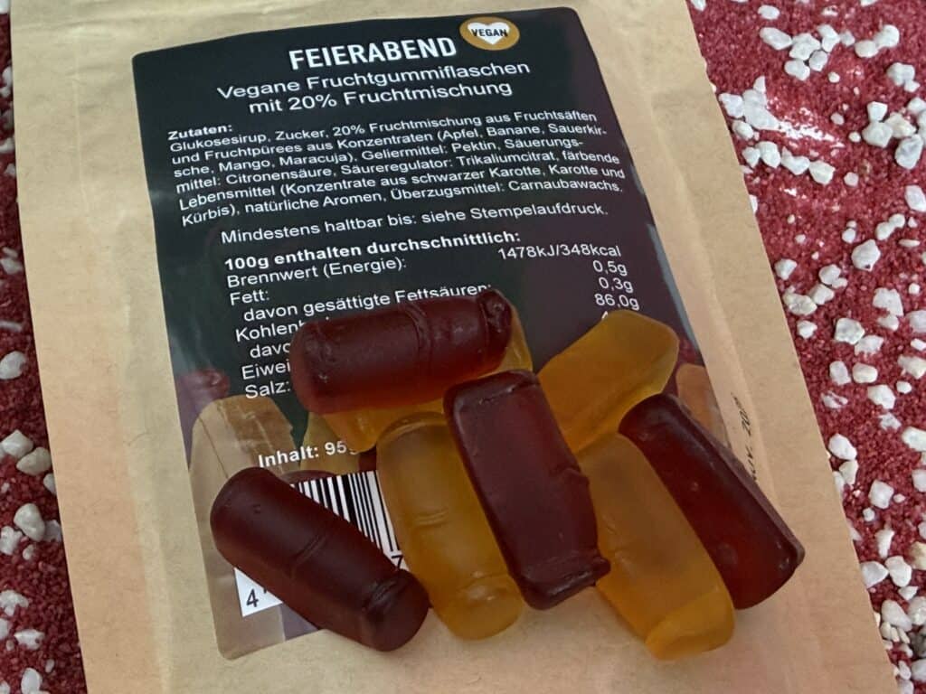 So sehen die kleinen Flaschen aus