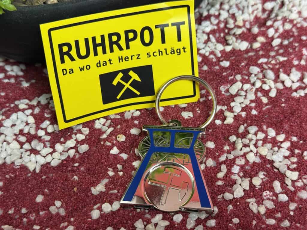 Der Heimatliebe Ruhrgebiet Schlüsselanhänger