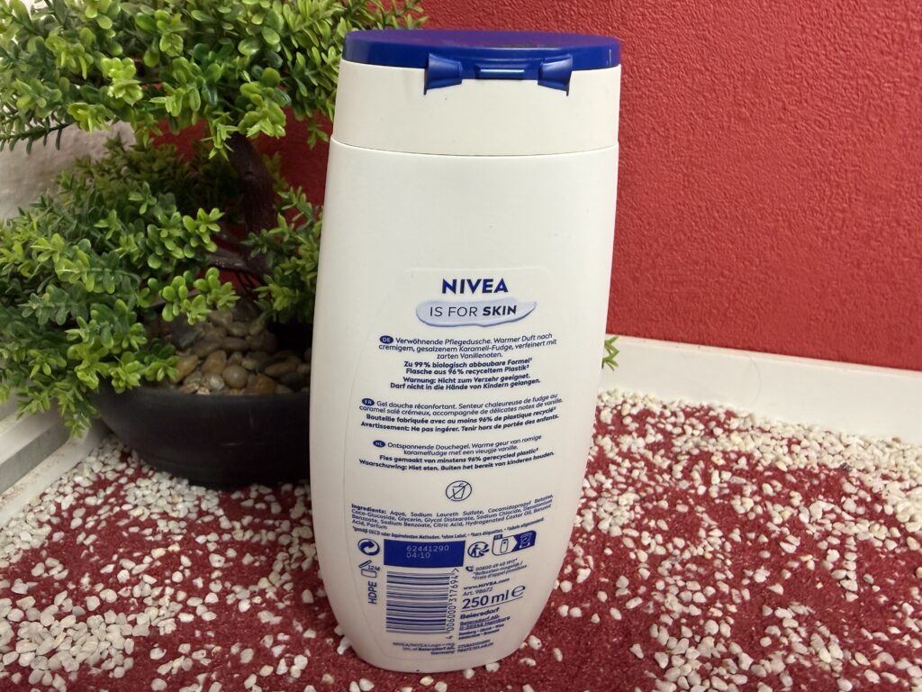 Das Nivea Caramel Fudge Duschgel